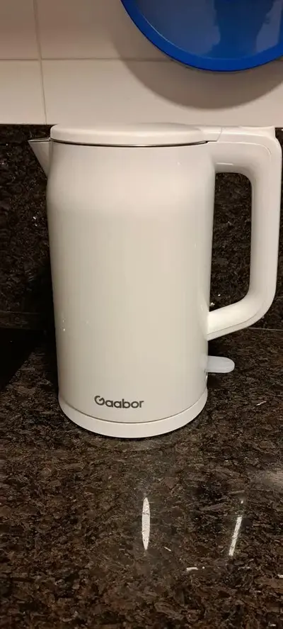 foto de Chaleira Elétrica 1,7l Gaabor 1500w Aço Inox E Cabo Retrátil Cor Branco