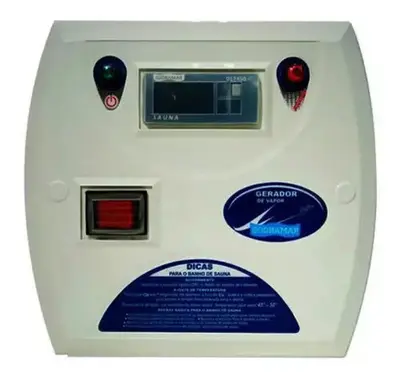 foto de Gerador Vapor C/ Quadro Digital E Kit Instalação Sodramar