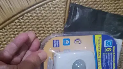 foto de Sensor de Presença Multifuncional Qualitroni QA23 com Fotocélula 360°