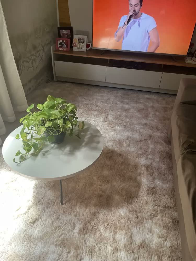 foto de Tapete Peludo Felpudo 2x3 Shaggy 3x2 200/300 Costa Oro