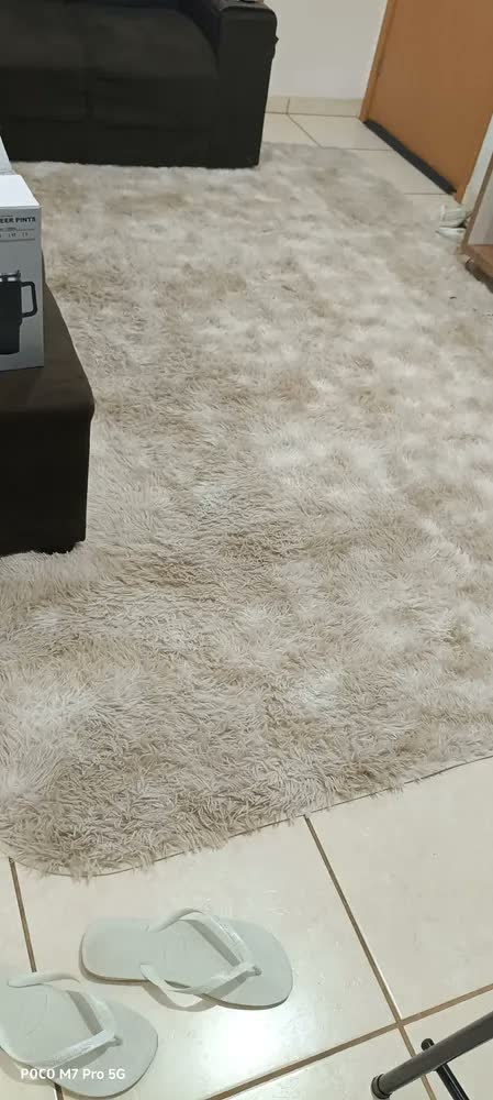 foto de Tapete Peludo Felpudo 2x3 Shaggy 3x2 200/300 Costa Oro