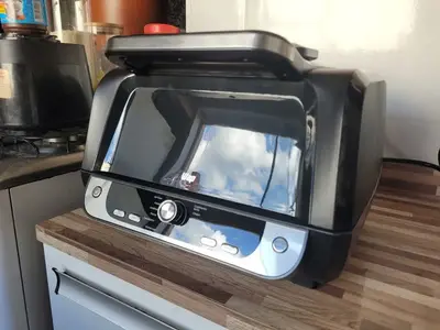 foto de Fritadeira Elétrica Air Fryer WAP Barbecue com Painel Digital e 12 Funções 220V