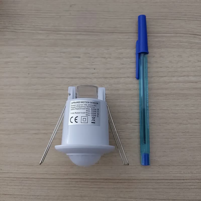 foto de Interruptor Sensor De Presença Iluminação Teto Embutido 360