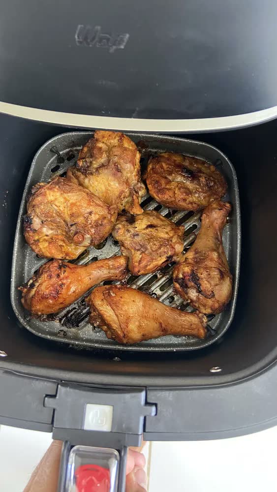 foto de Fritadeira Elétrica Fw009624 Air Fryer 7,1l Digital Wap Preto