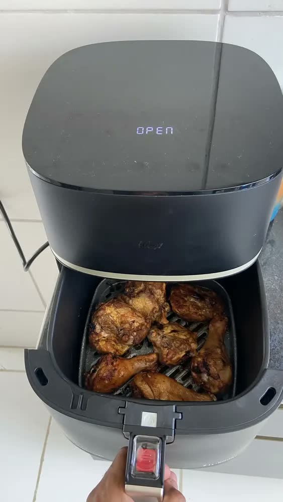 foto de Fritadeira Elétrica Fw009624 Air Fryer 7,1l Digital Wap Preto