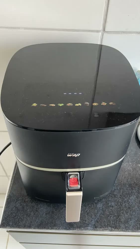 foto de Fritadeira Elétrica Fw009624 Air Fryer 7,1l Digital Wap Preto