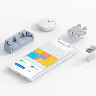 foto de Xiaomi Mijia S10 aspirador branco 3200mAh
