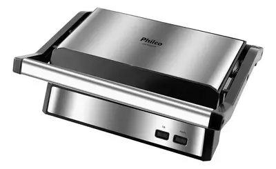 foto de Sanduicheira E Grill Pgr21pi Maxx Clean 1000w Philco Prateado