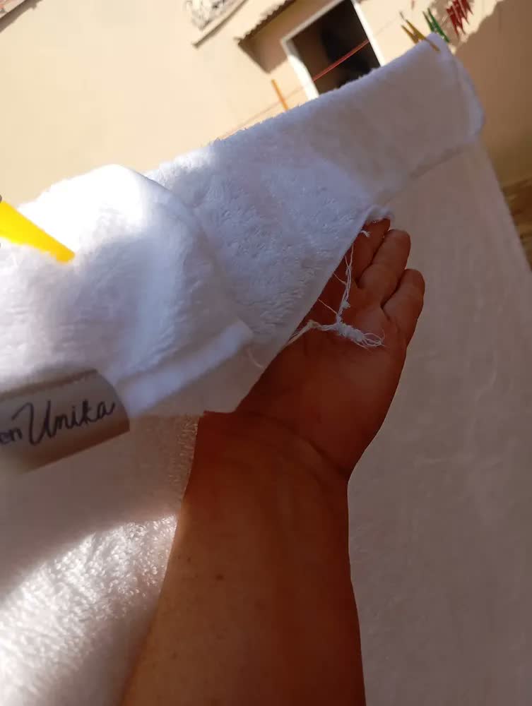 foto de Toalha De Banho Gigante Karsten Unika Algodão 86x150 Cor Branco