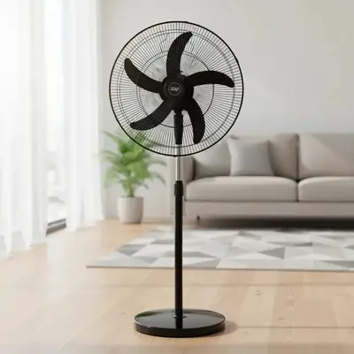 foto de Ventilador De Coluna Wap Rajada Pro 60 5 Pás Bivolt Preto 55cm