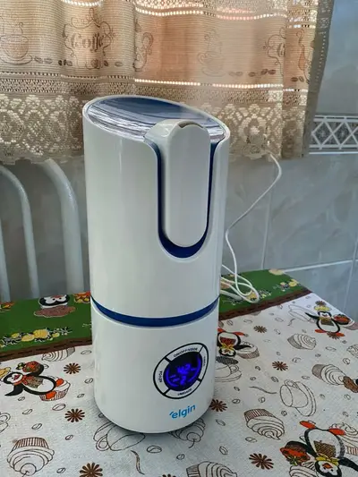 foto de Umidificador Ar Ultrassônico Digital Elgin 2,5l Bivolt Cor Branco
