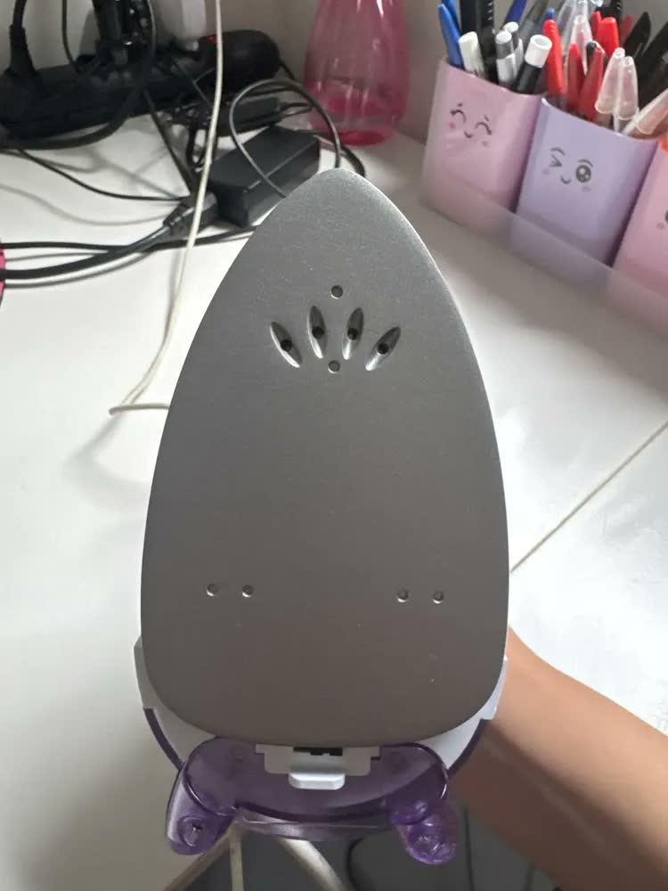 foto de Ferro de Passar a Vapor Lanmax LM-716 Viagem Roxo