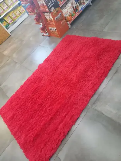foto de Cobertor Life Tex II Casal Microfibra Vermelho Liso 200x180cm