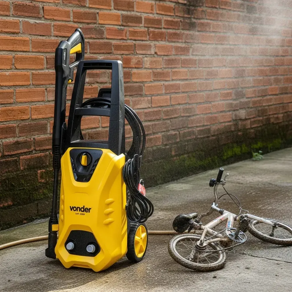 foto de Lavadora De Alta Pressão Lav 2000 Vonder Cor Amarelo Frequência 60Hz