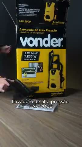 vídeo do produto