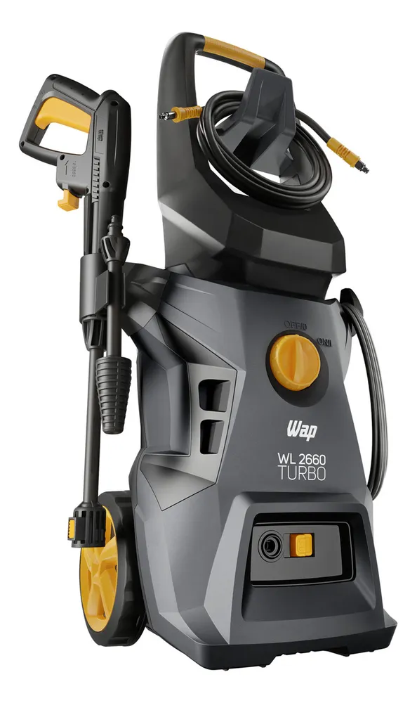 Lavadora e Desobstruidora de Alta Pressão WAP WL 2660 Turbo Ultra 127V
