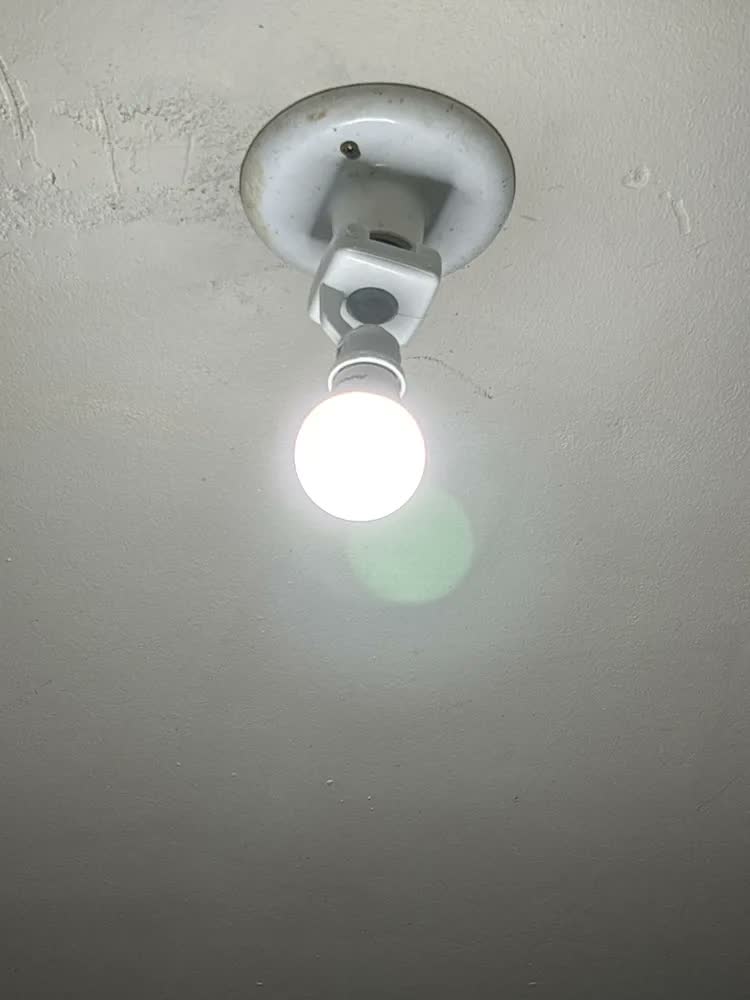 foto de Sensor de Presença Qualitronix com Fotocélula E27 Branco 360°