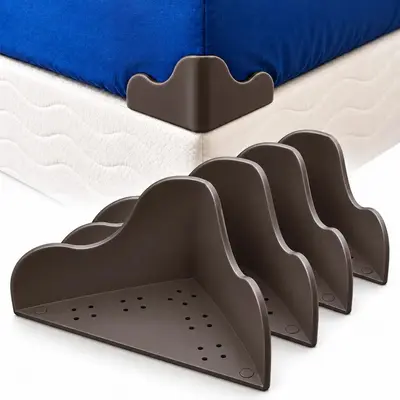 foto de Kantofix Cantoneira Marrom Para Fixar Colchão Em Cama Box Polipropileno