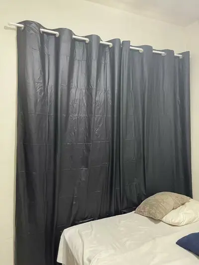 foto de Cortina Blackout 100% 2,80x2,30 Corta Luz Sala Quarto