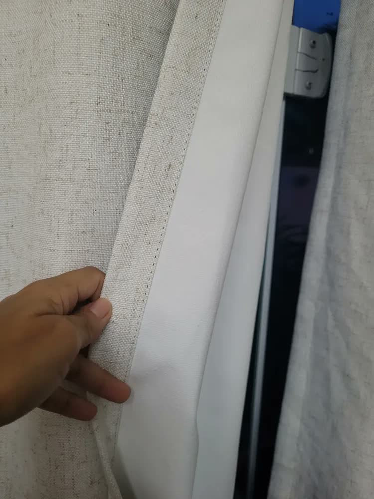 foto de Cortina Blackout Linho Vedação 100% 5,00m Altura Sob Medida