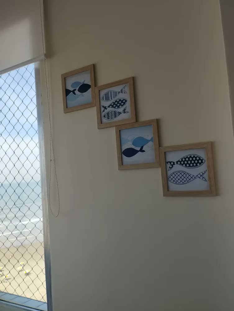 foto de Kit Quadro Decorativo Sala Cozinha Banheiro Lavabo Peixes