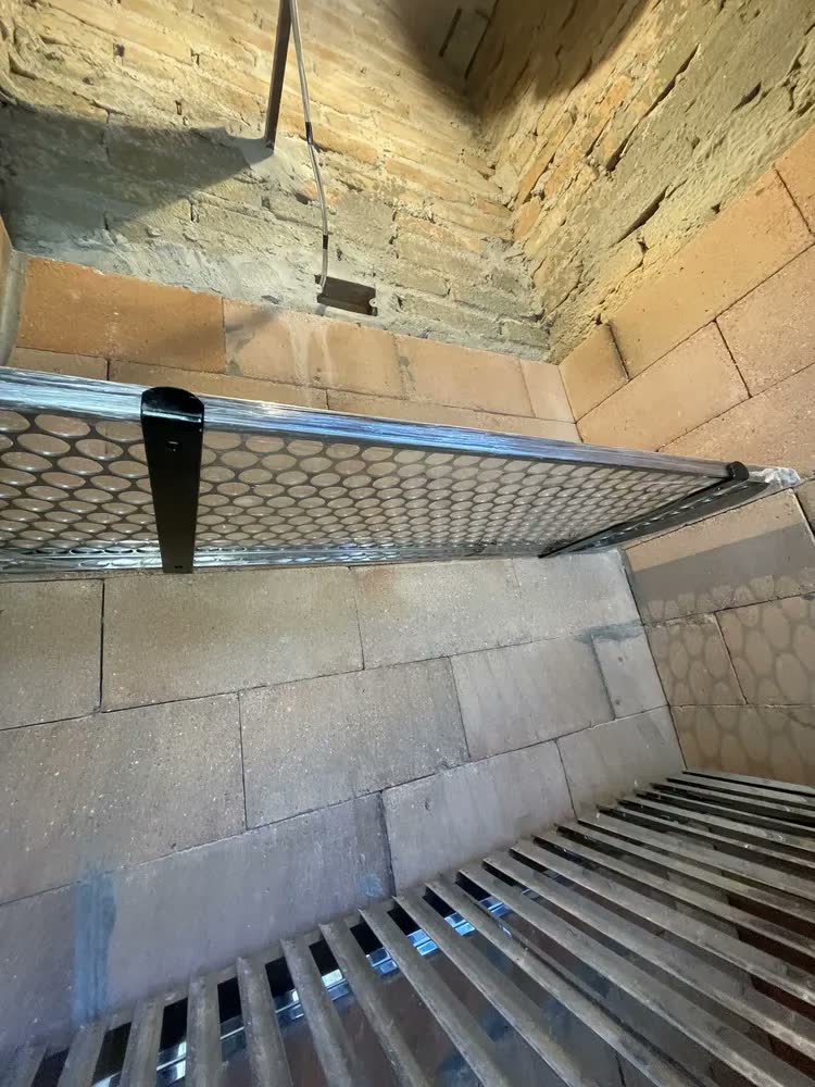foto de Grelha Descanso Inox Churrasqueira Pré Moldada Todas Medidas