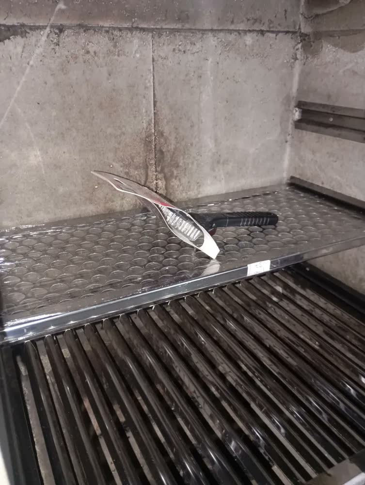 foto de Grelha Descanso Inox Churrasqueira Pré Moldada Todas Medidas
