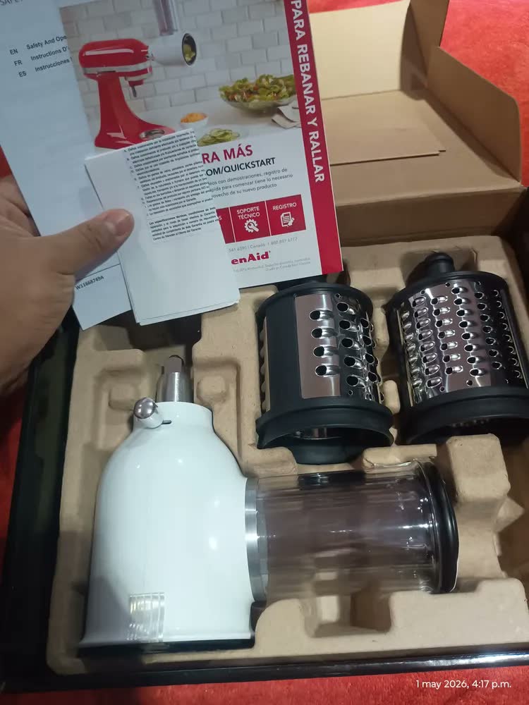 foto de Batedeira Planetária Kitchenaid Black Matte 4.8l Kea30cp Artisan