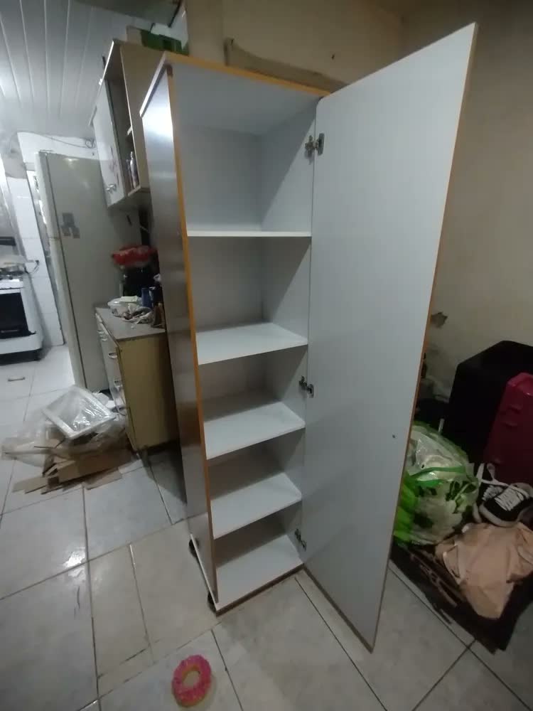foto de Armário Sapateira Com Espelho Marry Multiuso 4 Cores