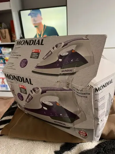 foto de Ferro a Vapor Ceramic Express, Mondial, 200W - F-40