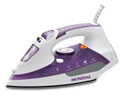 foto de Ferro a Vapor Ceramic Express, Mondial, 200W - F-40