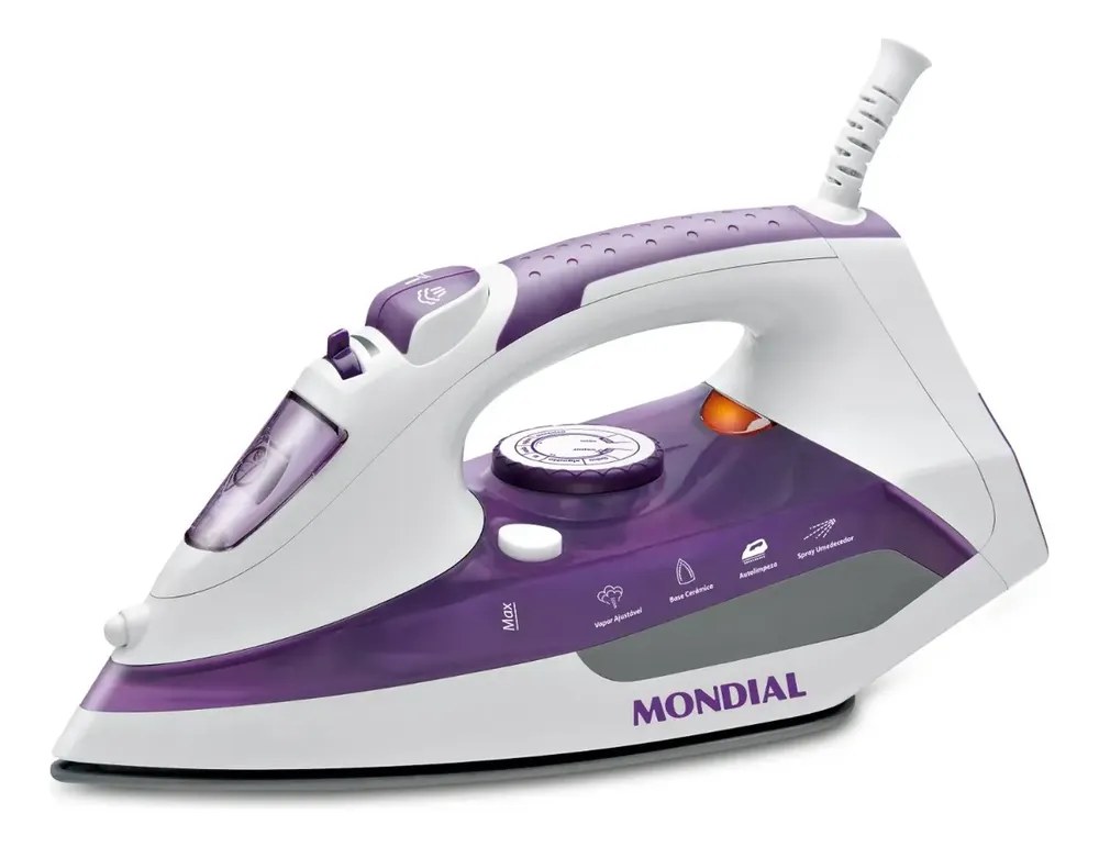 Ferro a Vapor Ceramic Express, Mondial, 200W - F-40