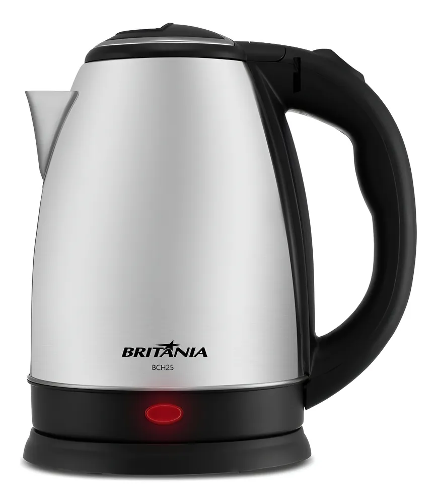 Chaleira Elétrica Britânia Bch25 2l Inox Cor Prata