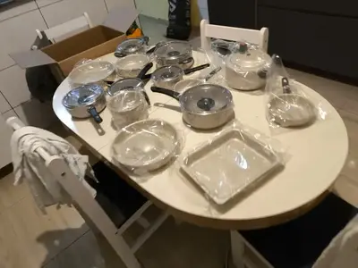 foto de Conjunto Panelas 17 Peças Antiaderente Brinde Panela Pressão