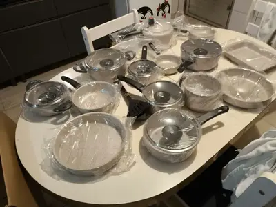 foto de Conjunto Panelas 17 Peças Antiaderente Brinde Panela Pressão
