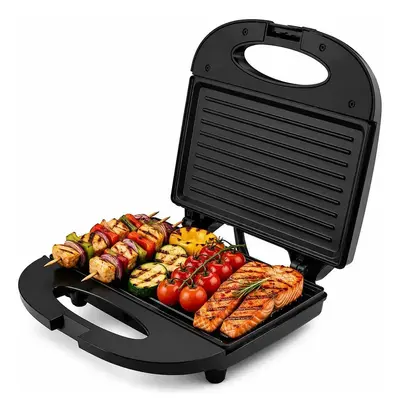 foto de Sanduicheira Grill 2 Em 1 Kian Preta Elétrica 750w Cor Preto,Seu Mixto Quente Ultra Rápido, e Outros Petiscos