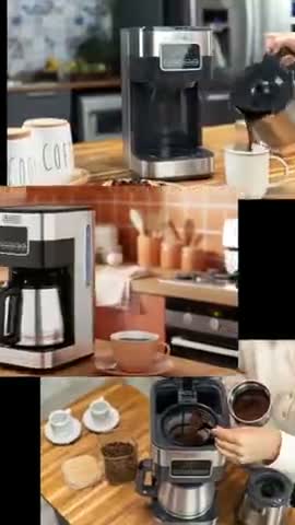 Análise ZiggDrop: Cafeteira Elétrica em Inox Black+Decker Capacidade 1,5 L CM350G 127