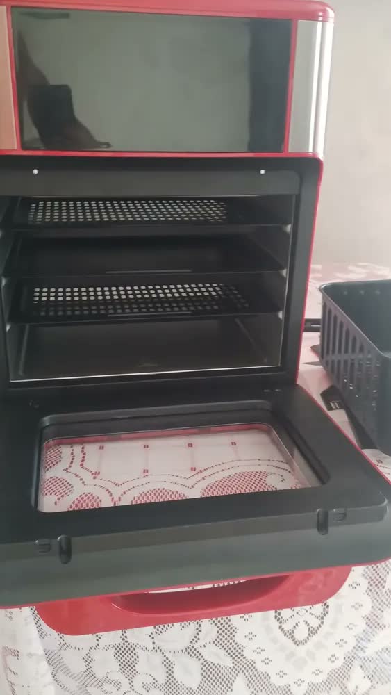 foto de Fritadeira Air Fryer Forno Oven 12L, Mondial, 2000W - AFON-12L-BI