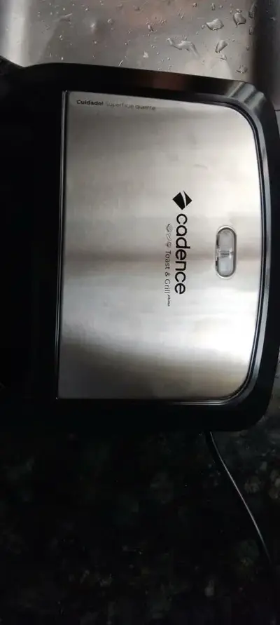 foto de Sanduicheira Elétrica San615 Toast & Grill Prime Cadence Cor Preto/Inox