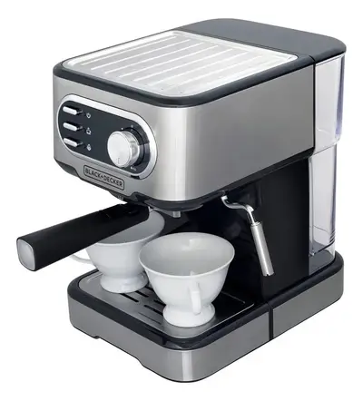 foto de Cafeteira Elétrica BLACK+DECKER CE1100G Cápsulas Nespresso e Dolce Gusto 127V