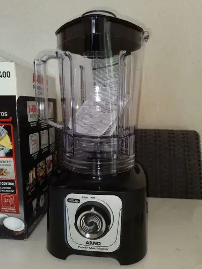 foto de Liquidificador Arno Powermax 1400W Comfort Control LN65 preto