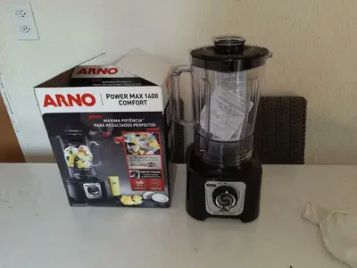foto de Liquidificador Arno Powermax 1400W Comfort Control LN65 preto