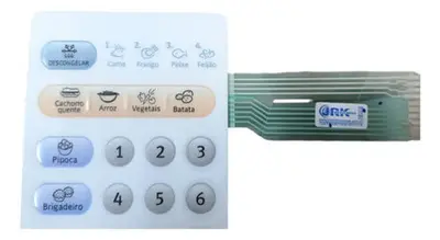 foto de Membrana Teclado Microondas Electrolux Me18s | Flat Direito