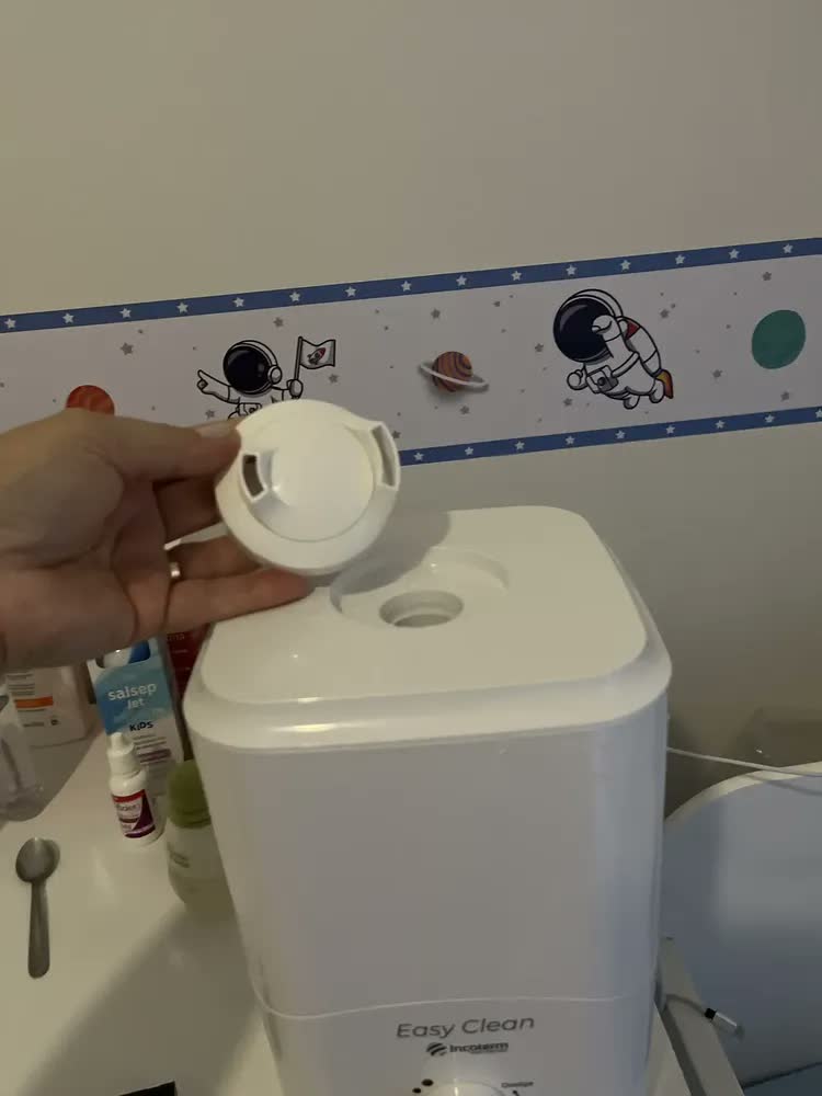 foto de Umidificador De Ar Ultrassônico 3l Branco Bivolt Incoterm