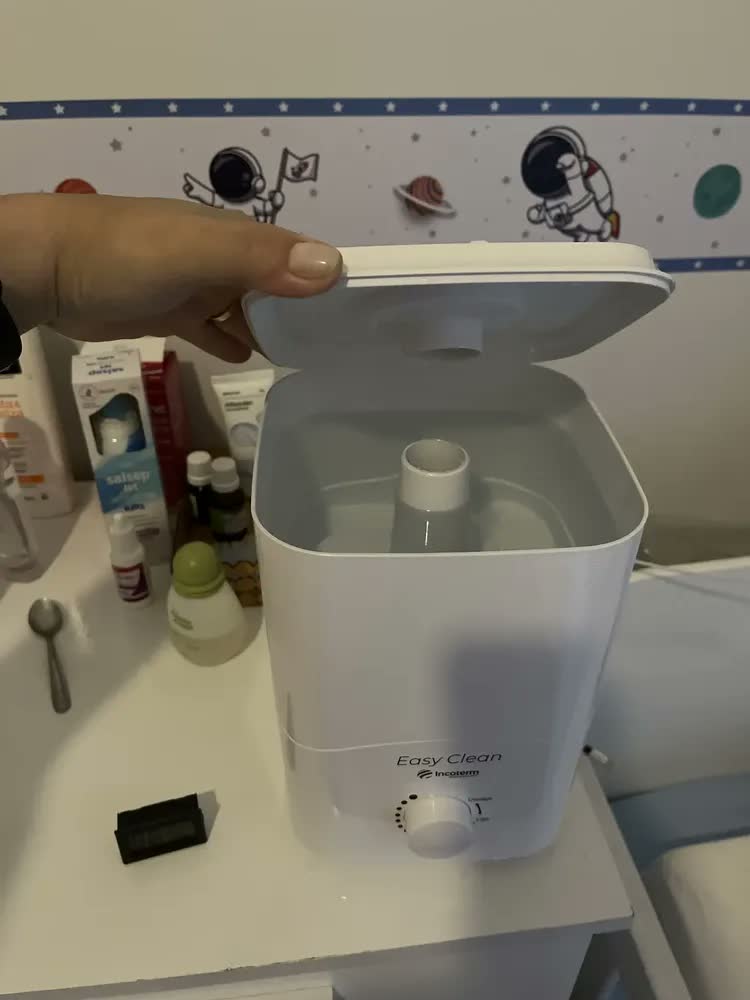 foto de Umidificador De Ar Ultrassônico 3l Branco Bivolt Incoterm