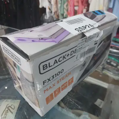 foto de Ferro De Passar A Vapor Black+decker Fx3100 Com Base Antiaderente
