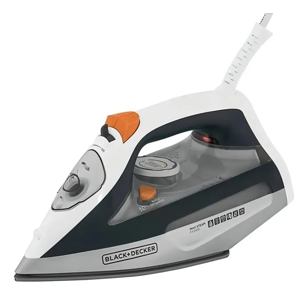 Ferro De Passar A Vapor Black+decker Fx3100 Com Base Antiaderente
