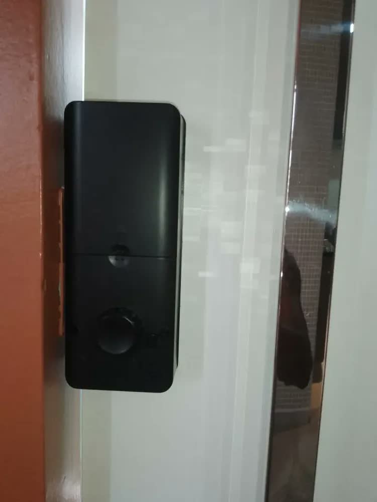 foto de Fechadura Digital Eletrônica Comercial Porta Vidro App