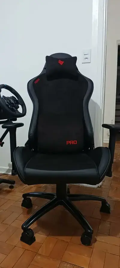 foto de Cadeira Gamer Pichau Donek Pro, Preto E Vermelho
