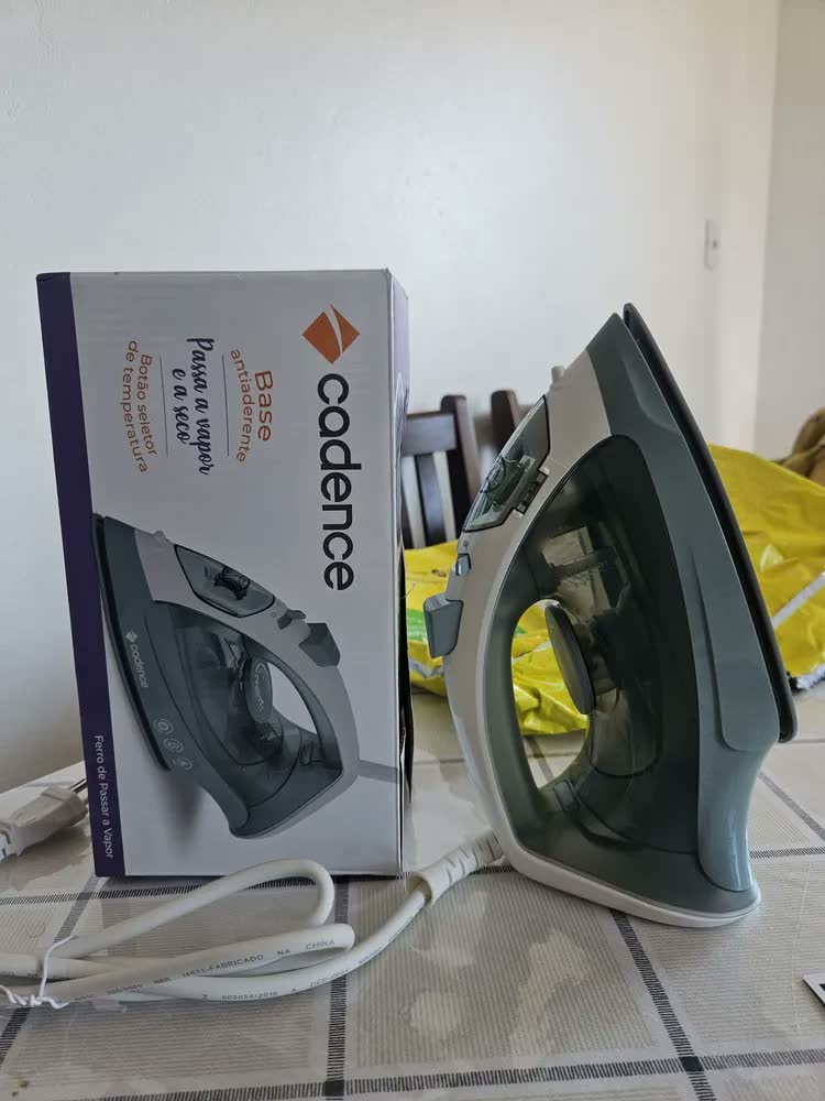 foto de Ferro De Passar Cadence 2 Em 1 iro215 Cor Cinza